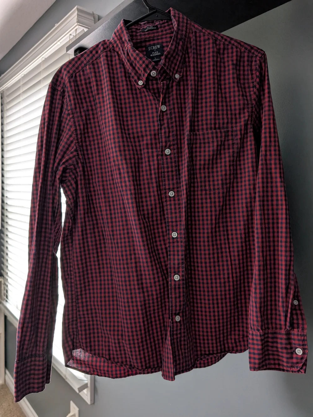 J. Crew tailored button